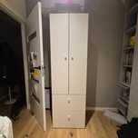 IKEA STUVA FOLJA 60x50x192 cm Szafa z 2 drzwi + 2