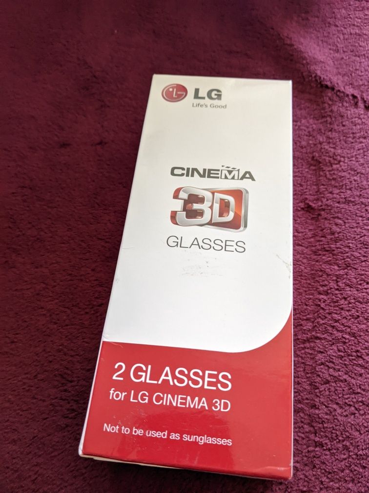 Okulary 3D do telewizorów LG