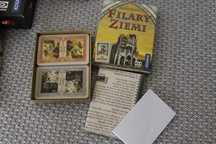 Filary Ziemi gra planszowa karciana Ken Follett Galakta