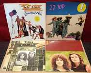 3 LPs em vinil Rock
