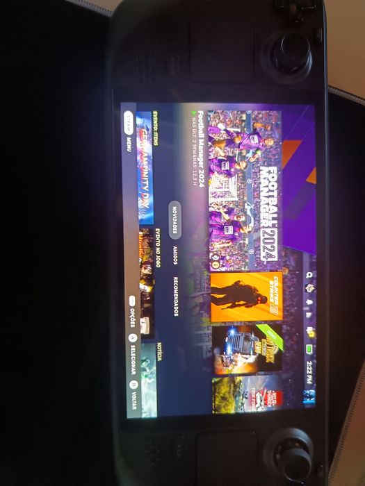 Steam Deck nova 512Gb