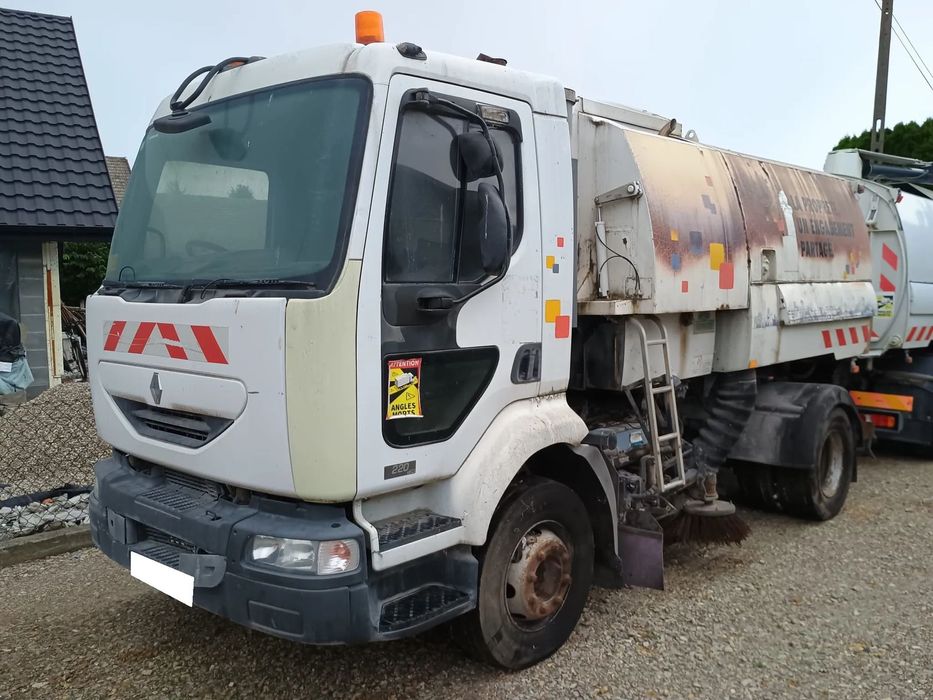 Renault MIDLUM automat odkurzacz  Zamiatarka mercedes johnston semat atego faun