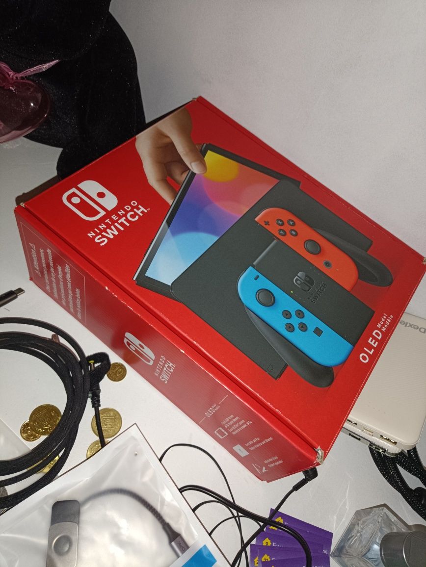 Nintendo switch oled + SD 256 gb