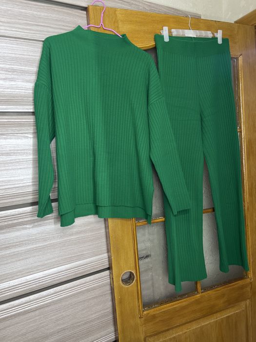 Теплий костюм оверсайз