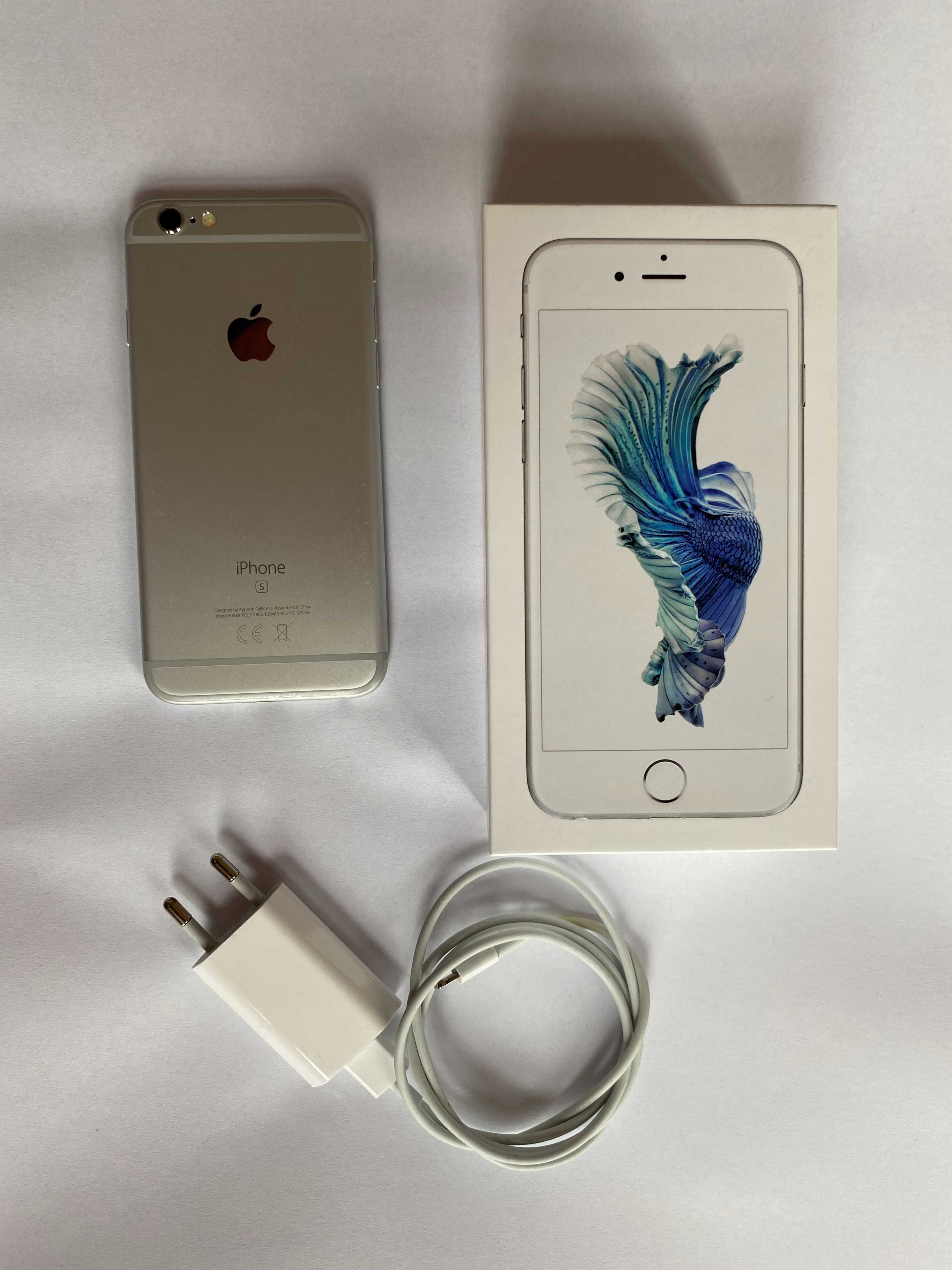 Sprzedam iPhone 6s 2/32GB Silver stan idealny Bateria 81%