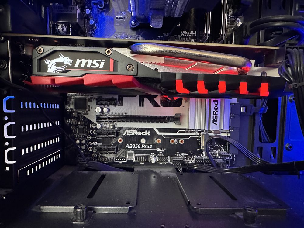 Komputer gamingowy MSI GTX 1050 TI