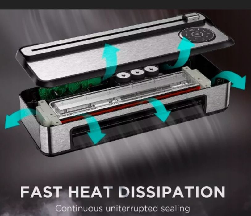 Zgrzewarka próżniowa do żywności V77 7w1 55W + rolka