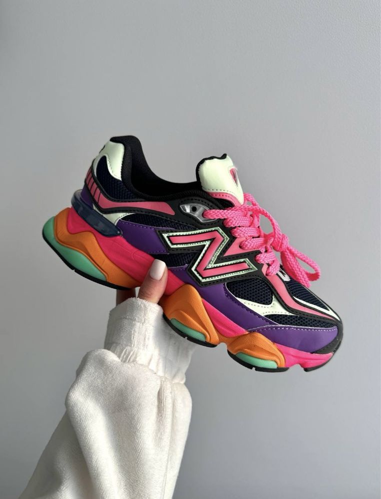 Кросівки жіночі New Balance 9060 Pink Orange Purple 36-41