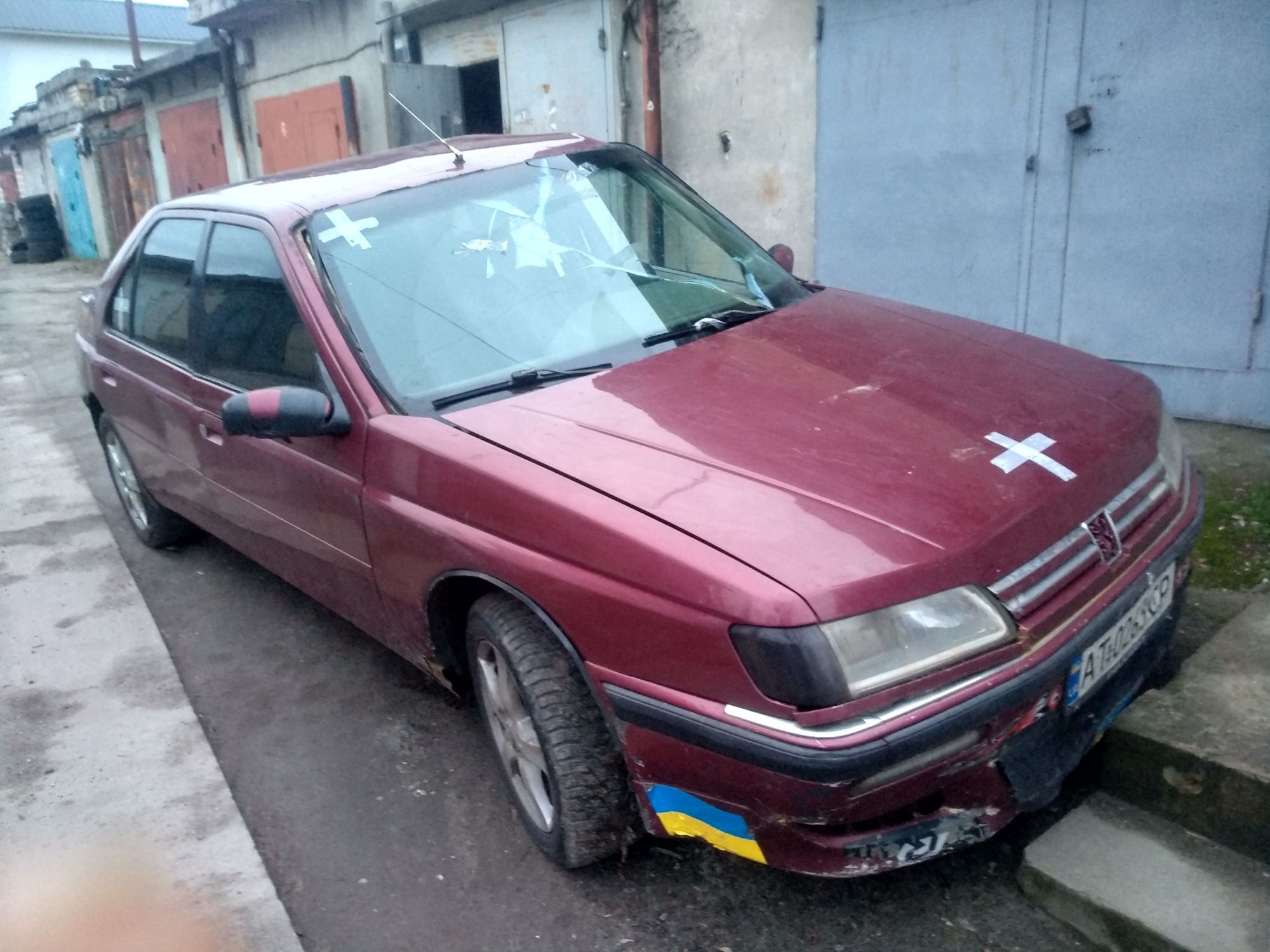 Peugeot 605 1990 після ДТП