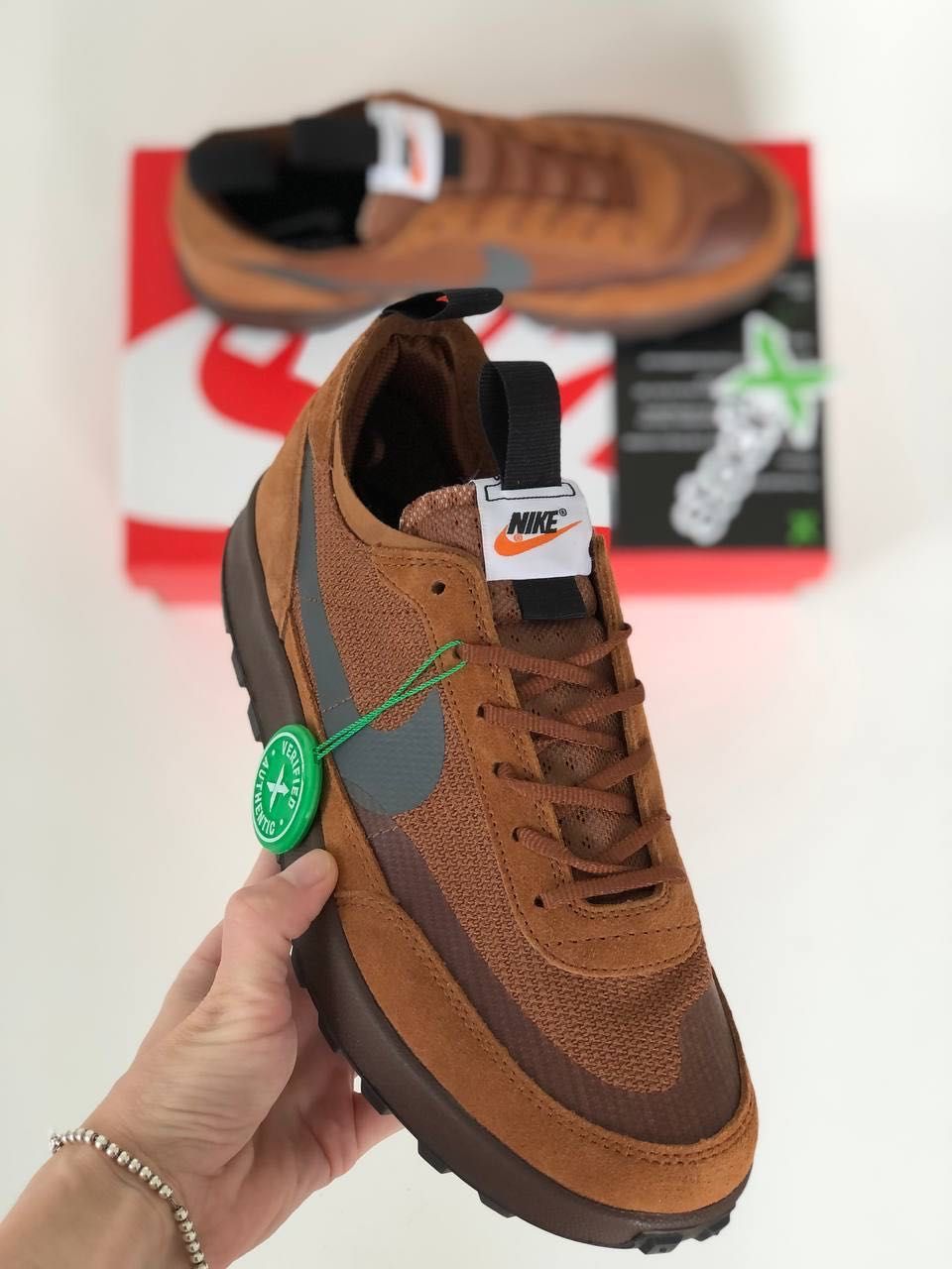 Мужские кроссовки Nike Craft x Tom Shachs Brown. Размеры 40-45