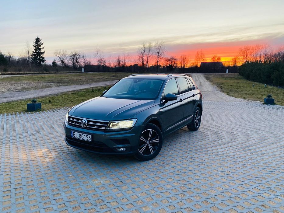 VW Tiguan 2.0 TDI 150KM DSG Bogata Wersja Wyposażenia 1 Właściciel