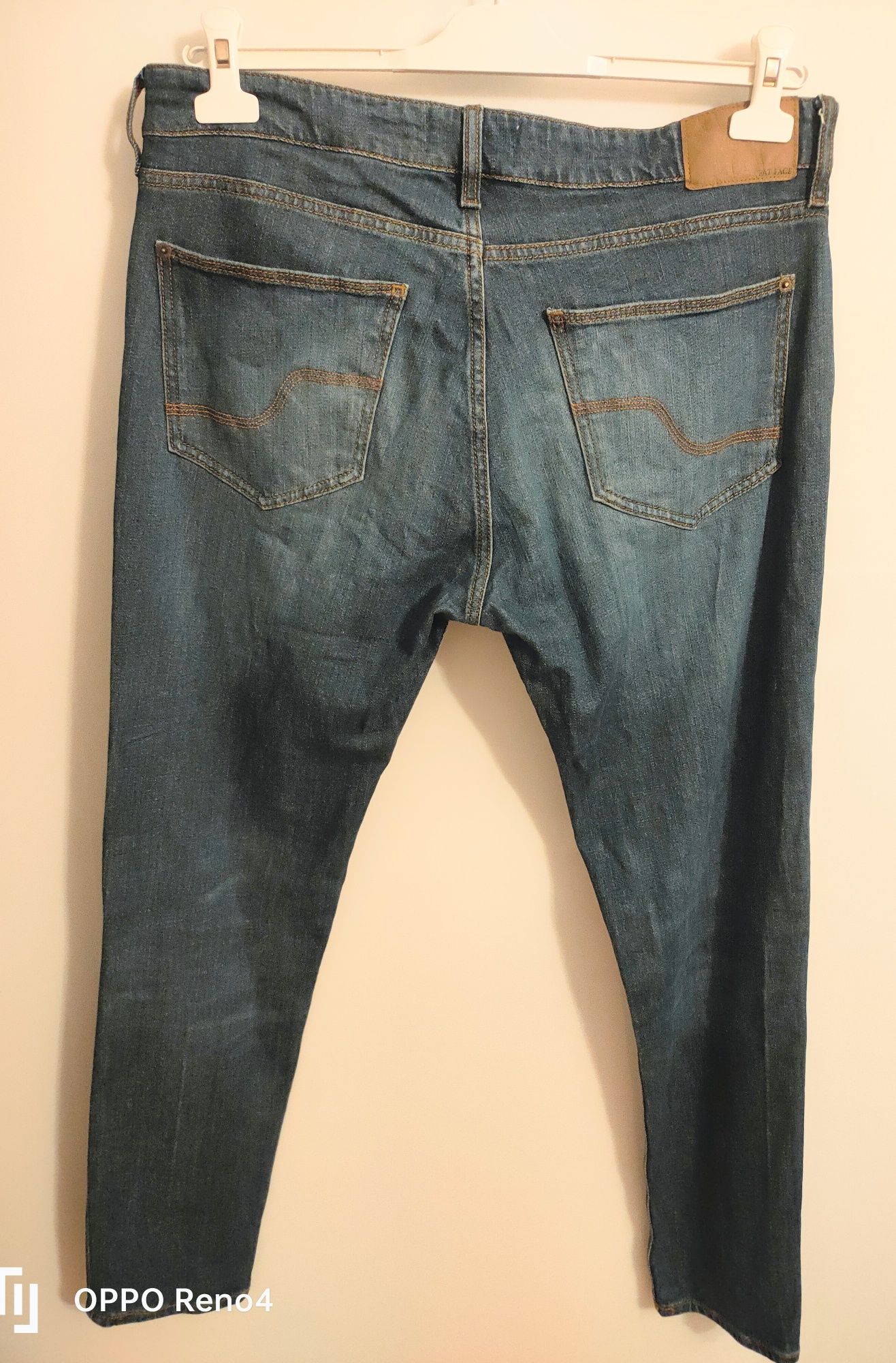 Męskie jeansy Fat Face UK Lean Slim Fit W36 L32