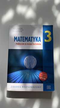 Matematyka 3 poziom rozszerzony wyd. Pazdro