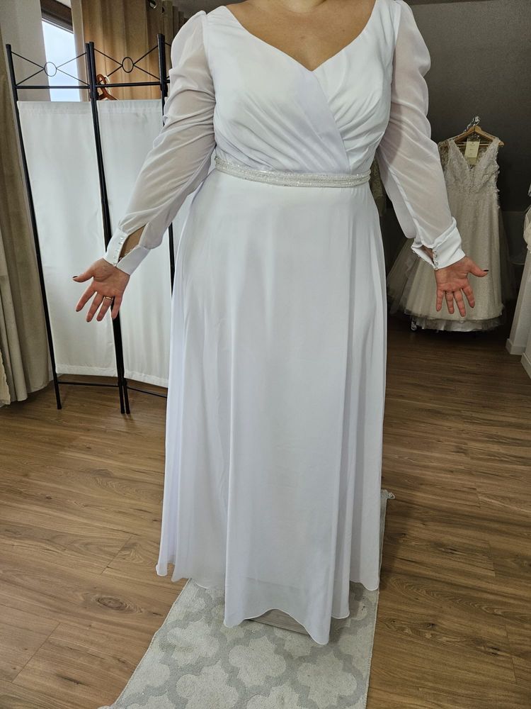Suknia ślubna rozmiar 50-56 plus size