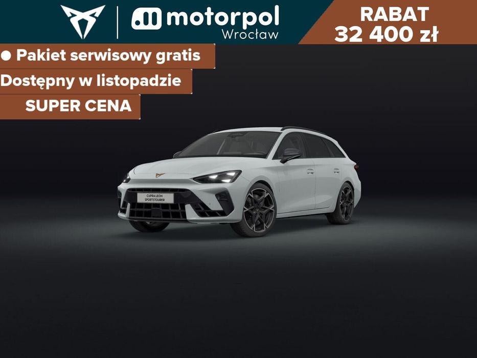 Cupra Leon Sportstourer VZ 2.0 TSI 333 KM 4Drive DSG