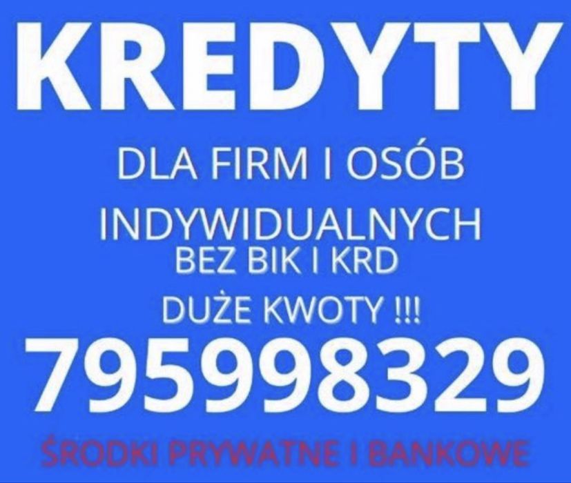 Kredyty w 1 dzien