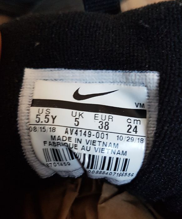 Buty Nike Air Max 97 Black OG rozmiar 38 okazja Sneakers