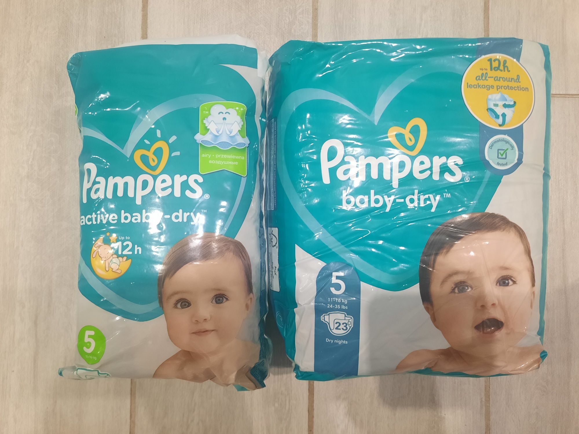 Підгузки pampers active baby розмір 5 34 шт