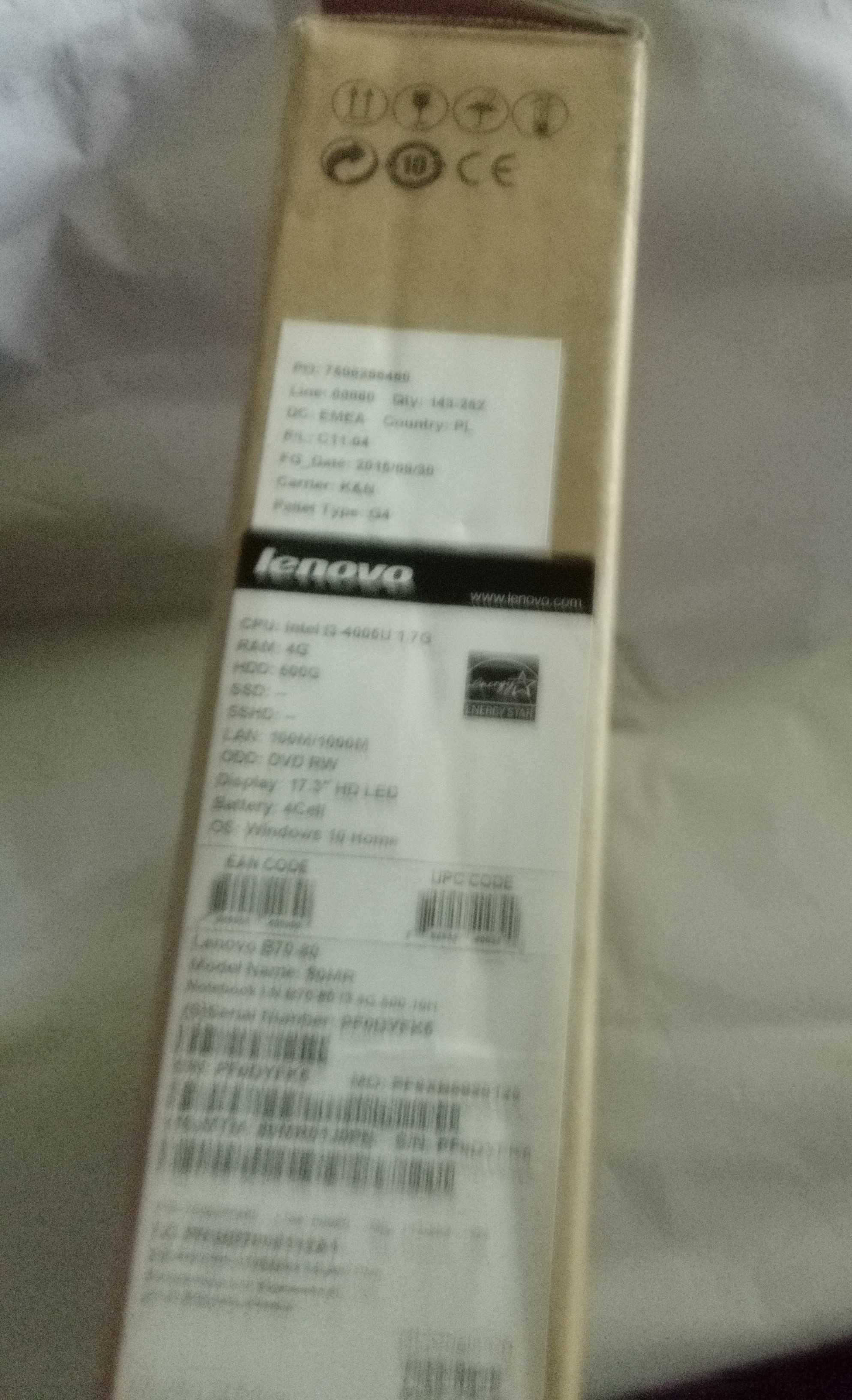 Lenovo B70-80 i3-4005U Ram 8GB