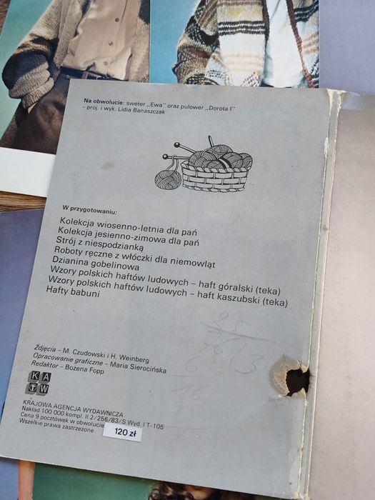Stare pocztówki roboty ręczne PRL ²⁷