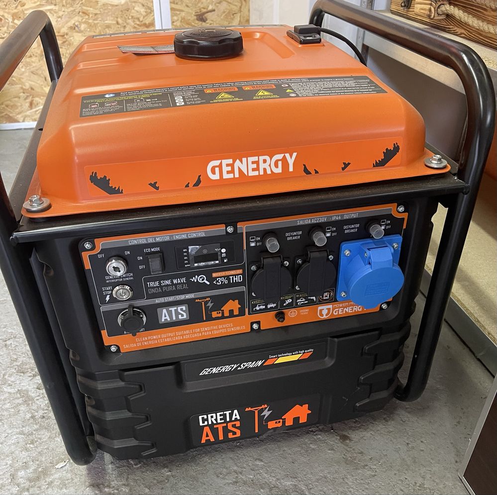 Генератор інверторний GENERGY CRETA ATS 7500W