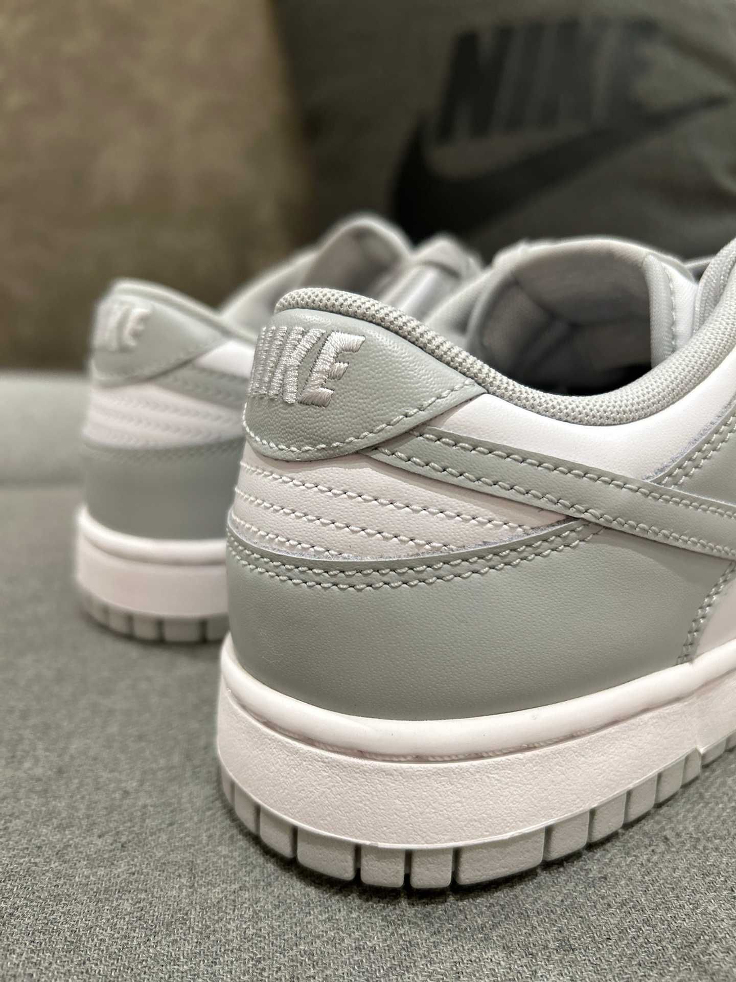 Nike_Dunk_Low_Grey Fog_unisex_Obuwie sportowe R.37.5