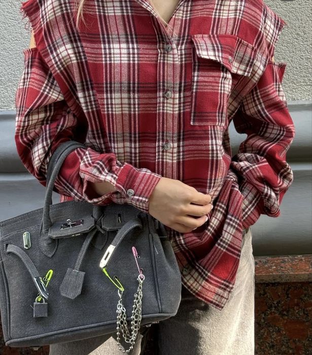 Сорочка в клітинку українського бренду Blazh