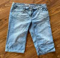 Authentic 44 jeansowe spodenki krótkie do kolan