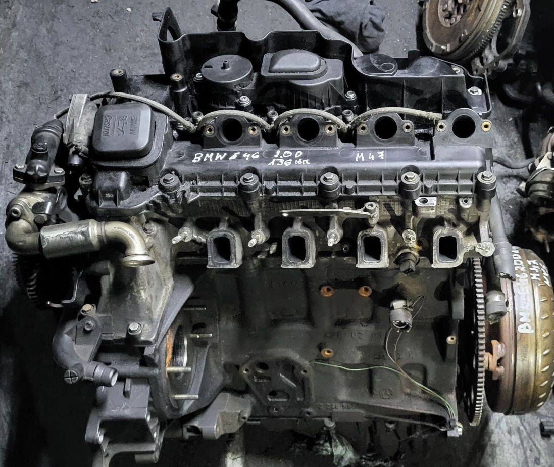 SILNIK BMW E46 2.0D 136km M47 D20