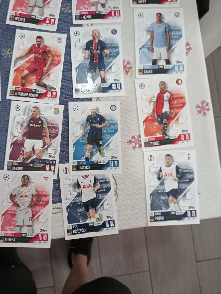 Cartas futebol 2025