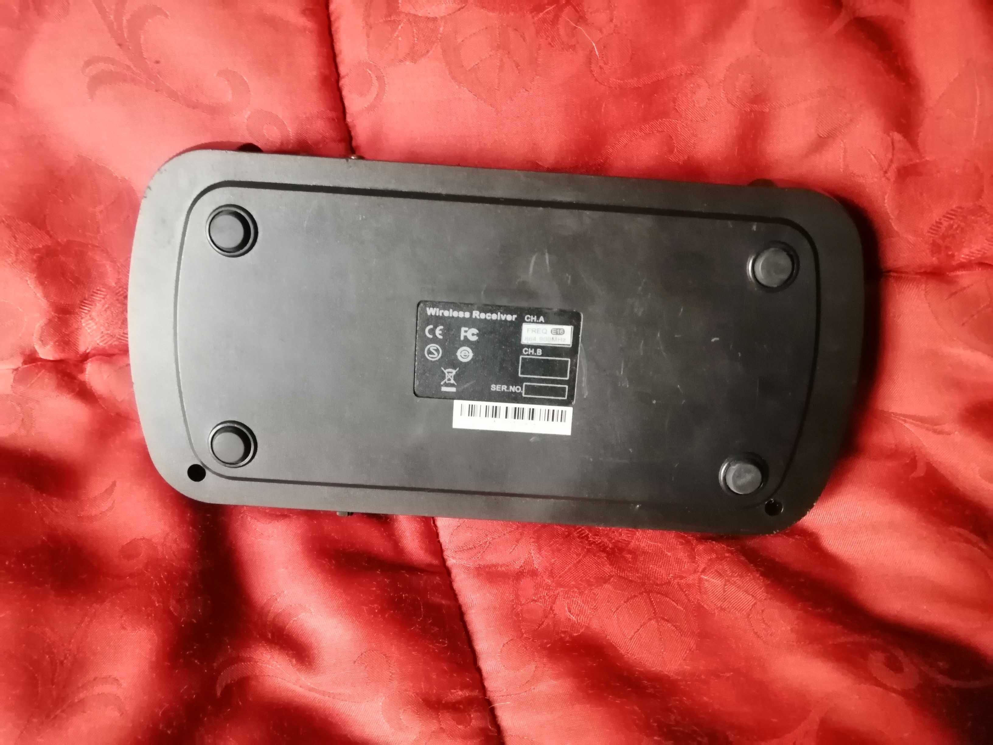 Bezprzewodowy system mikrofonowy uhf diversity wireless receiver