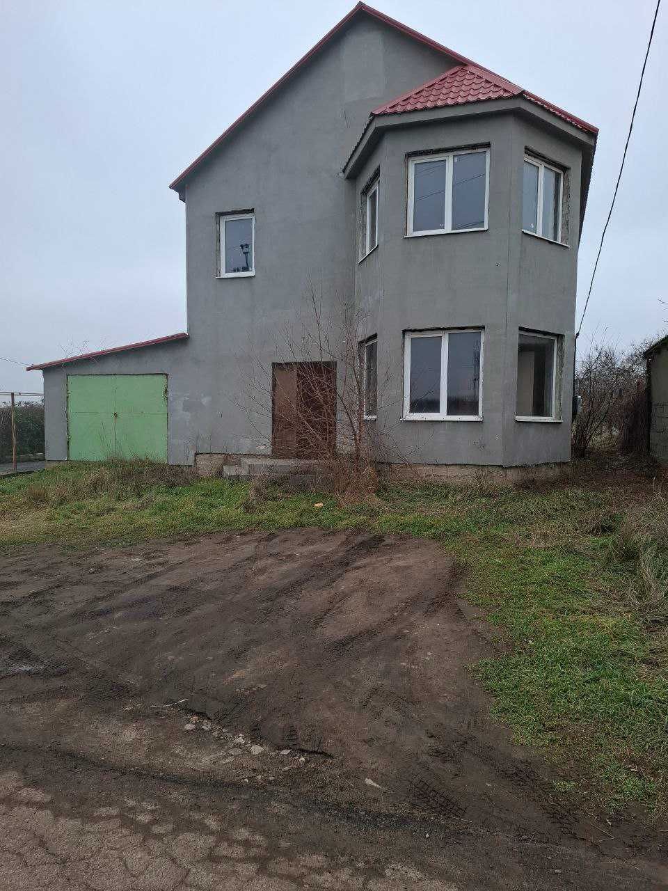 Будинок Нерубайське - Наті, пров.Каменярів, коробка 2поверхи з гаражем