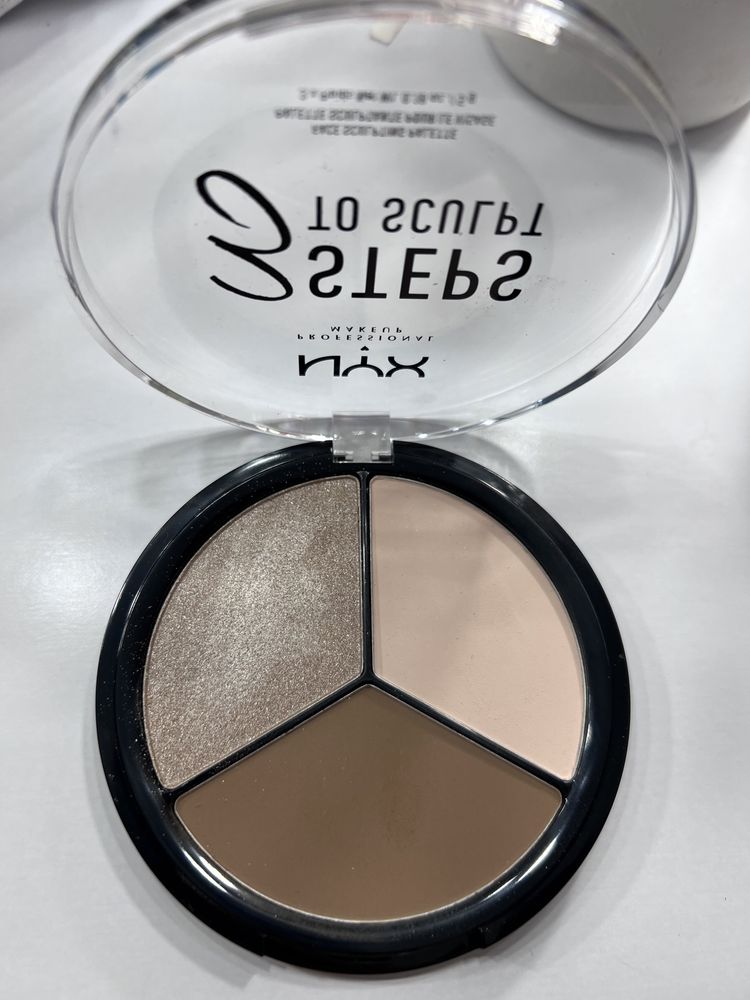 NYX Professional Makeup 3 Steps To Sculpting Palette