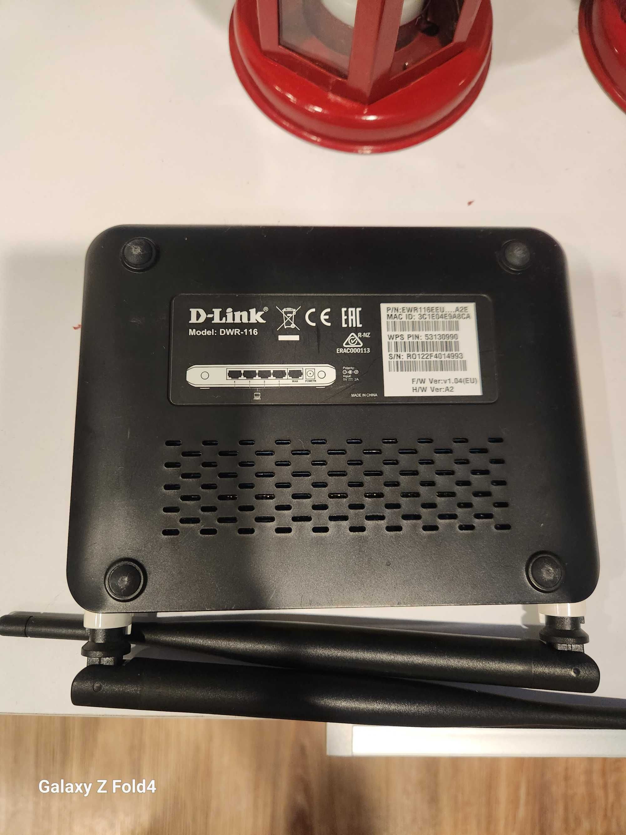 D-Link N300 DWR-116 router z modemem