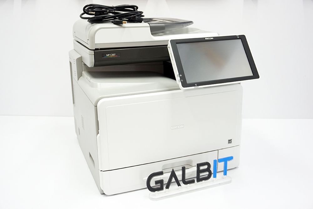 Drukarka Ricoh MP C307 Kolor Sieć Skan Fax Tonery
