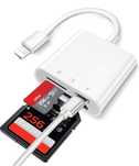 Czytnik  Kart do  IPhone LIGHTNING Adapter przejściówka  MicroSD /TF