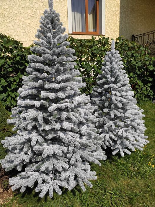 Ялинка лита засніжена Буковельська ялинка штучна якісна ялинка снігова