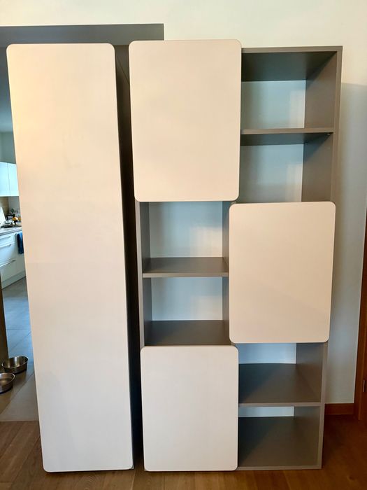 Meble młodzieżowe Vox, szafa/regał i komoda/szafka/słupek