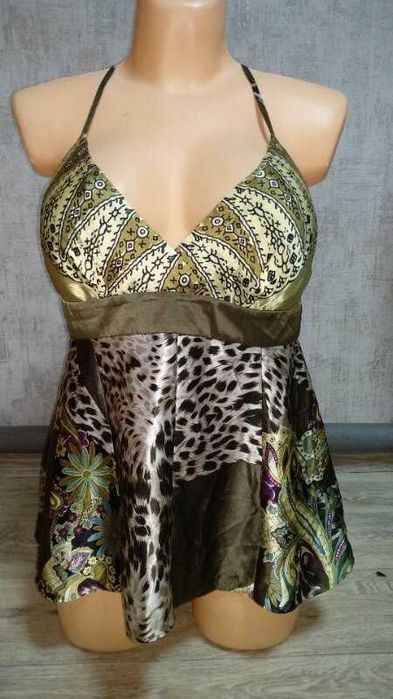 Шелковый топ женский eur 40 размер M-L Bandolera