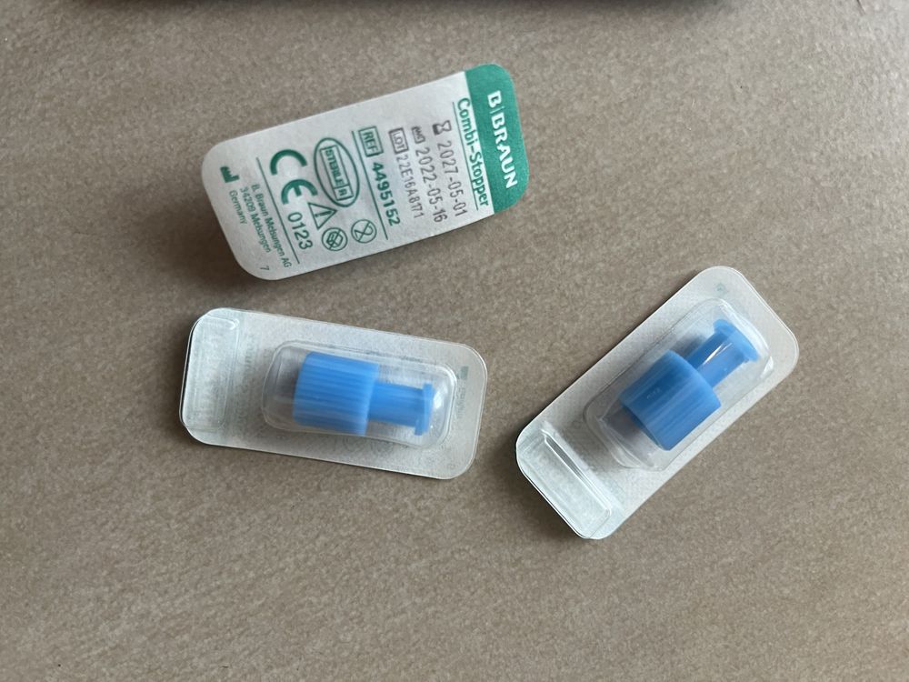 Combi Stopper B .Braun . Koreczek do zamykania