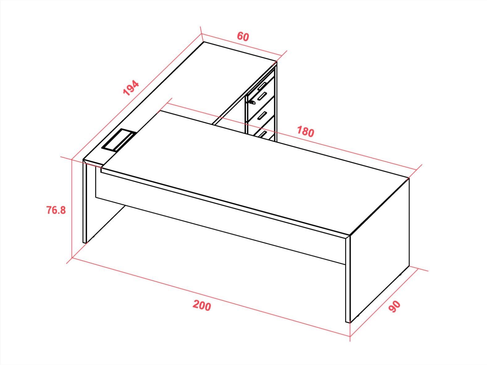 Mesa de escritório - Elegância para o seu espaço de trabalho