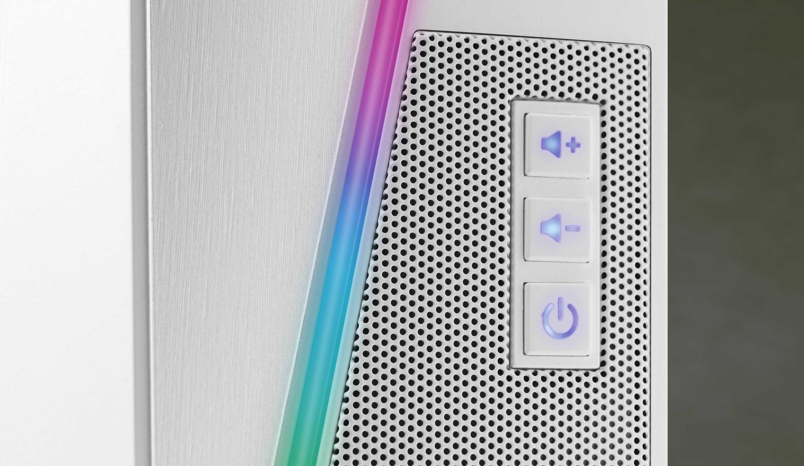 Mars Gaming MS7W głośniki komputerowe AUX USB 20W RGB zestaw 2szt