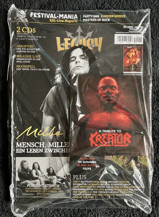 Legacy Magazine #158 Kreator, Amorphis, Moonspell, Paradise Lost…