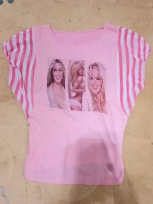 Camisola com estampado da Britney Spears