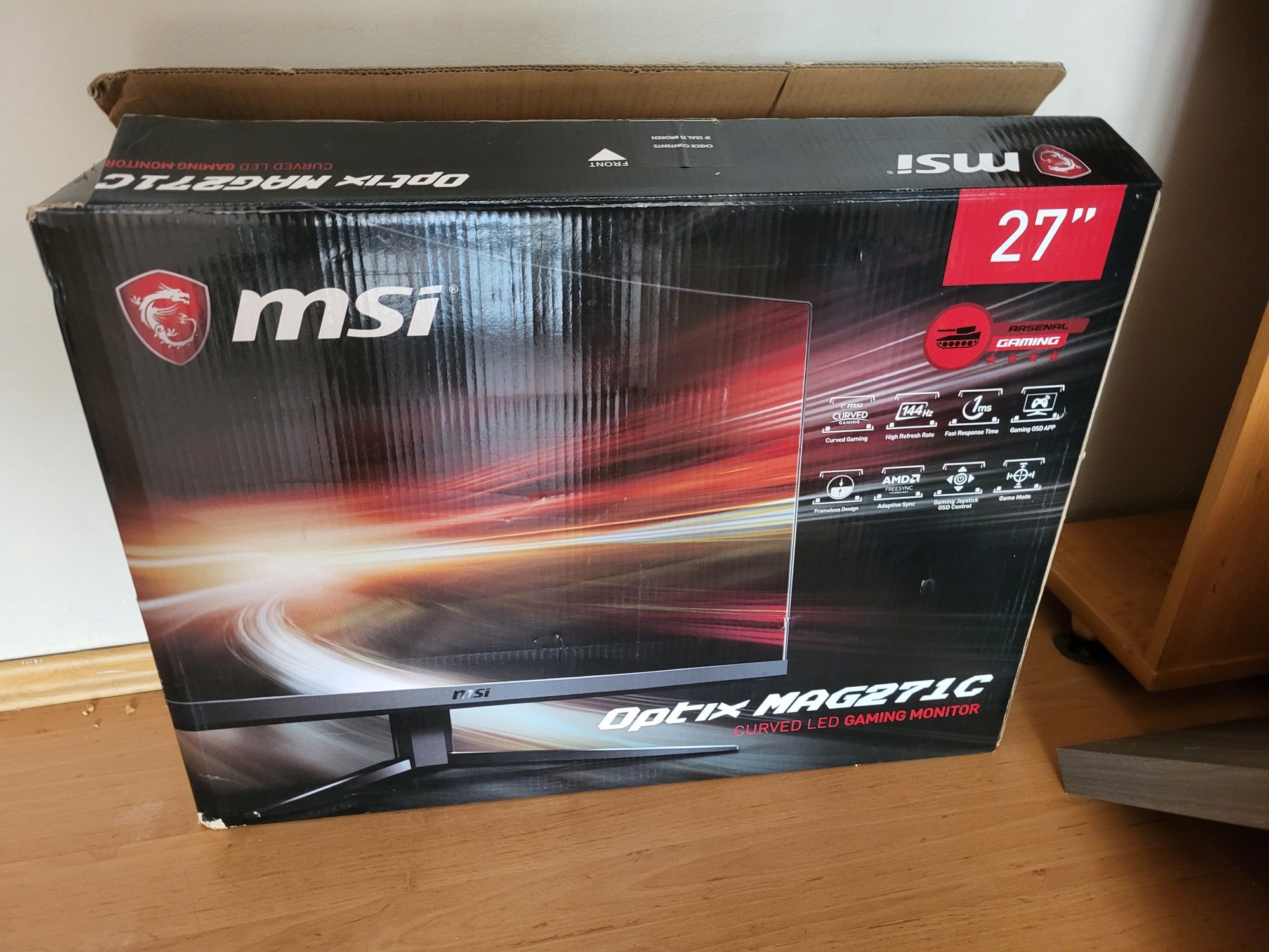 Monitor MSI optix MAG71C