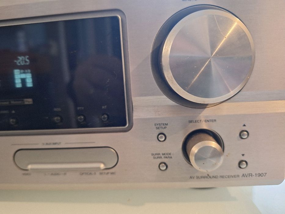 amplificador receiver denon 7.1 canais