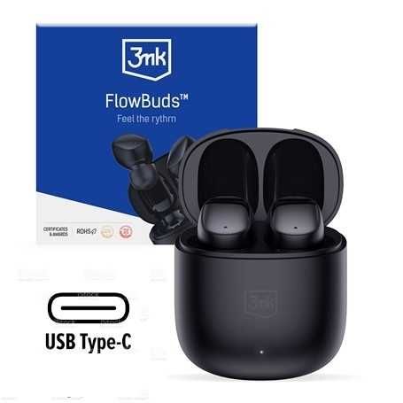 Earphones Bluetooth 3MK FLOWBUDS BLACK3MK