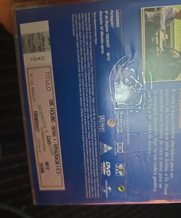 Coleção Dvd's Dr. House