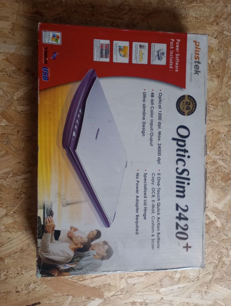 PLUSTEK Optic Slim 2420 skaner scaner