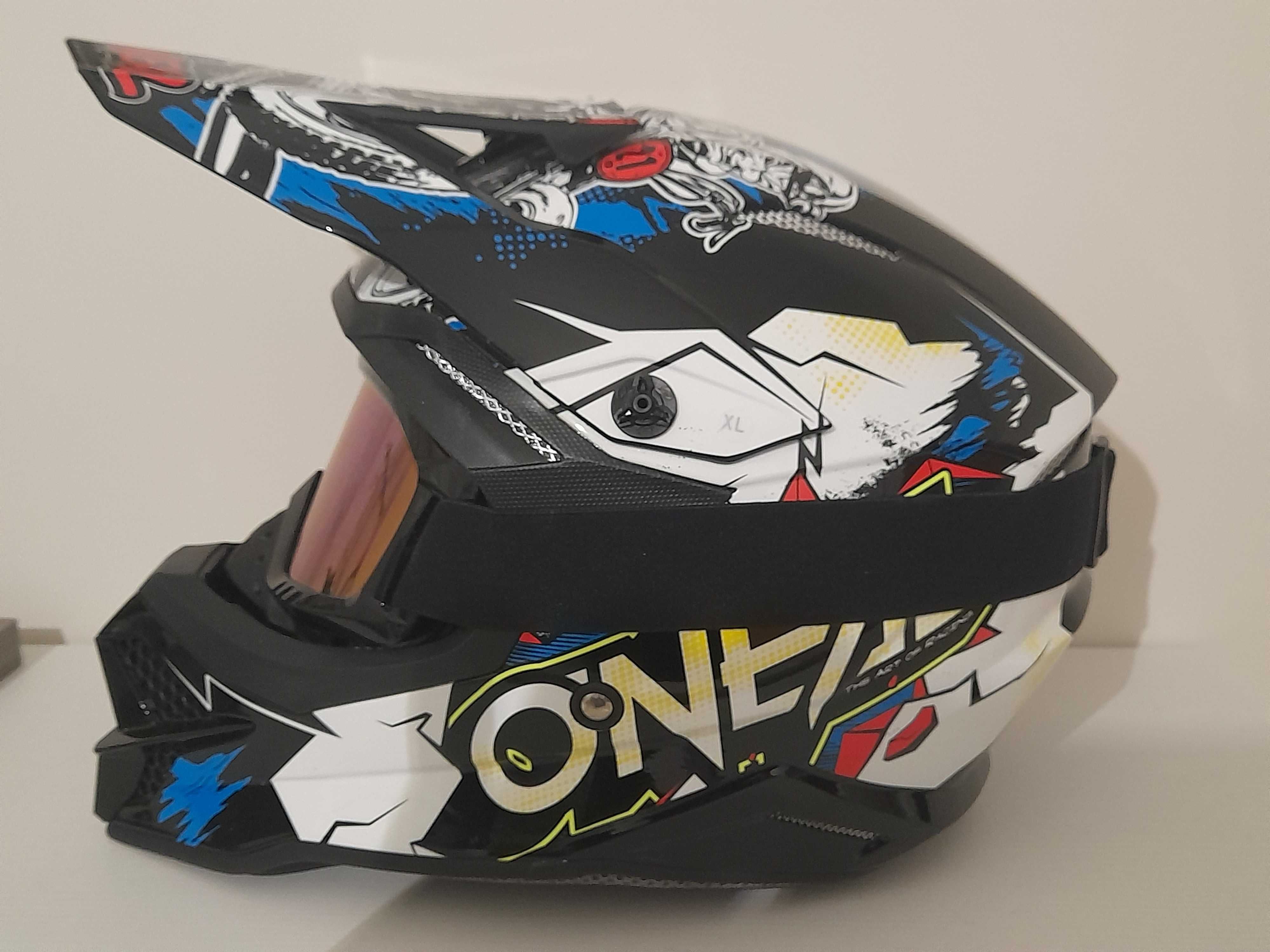 Capacete cross oneal